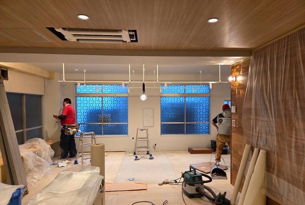 店舗の照明・空調設備工事｜ZEROUM株式会社の施工実績